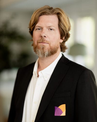 Johan Svensson, rektor på Montessori Mondial Nacka.