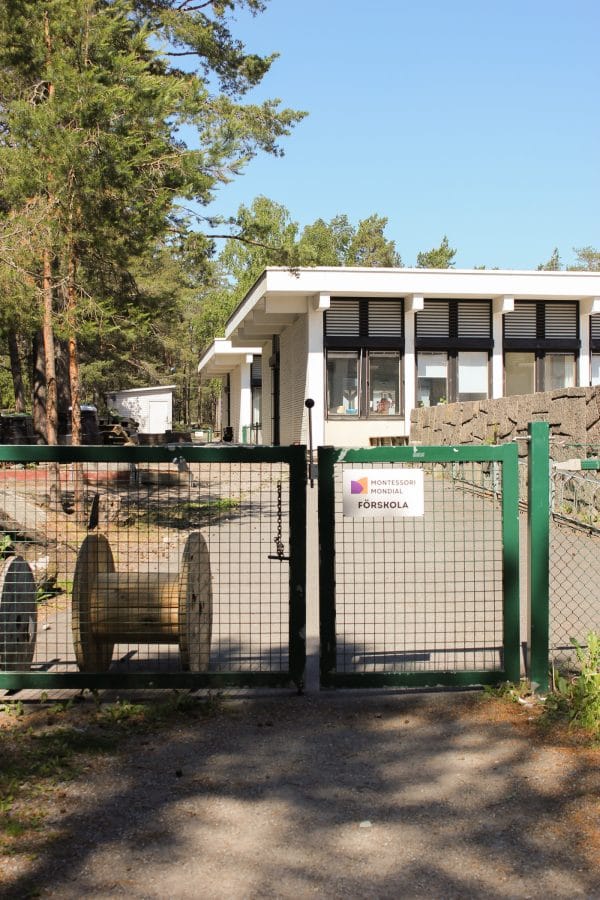 Förskolan på Montessori Mondial Lidingö.